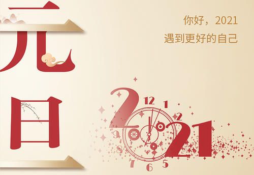 2021元旦祝福语大全简短 微信元旦祝福语图片[多图]