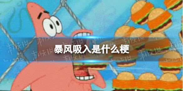 暴风吸入是什么梗 暴风吸入绝绝子是什么意思