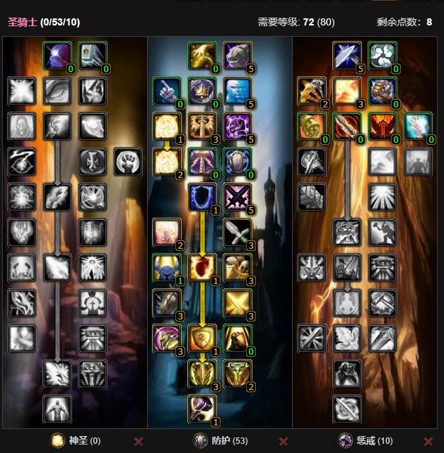 魔兽世界wlkQS练级天赋点什么-wlk圣骑士练级天赋加点推荐