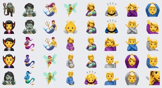 iOS15.4男妈妈表情介绍：iOS15.4男生怀孕表情大全[多图]