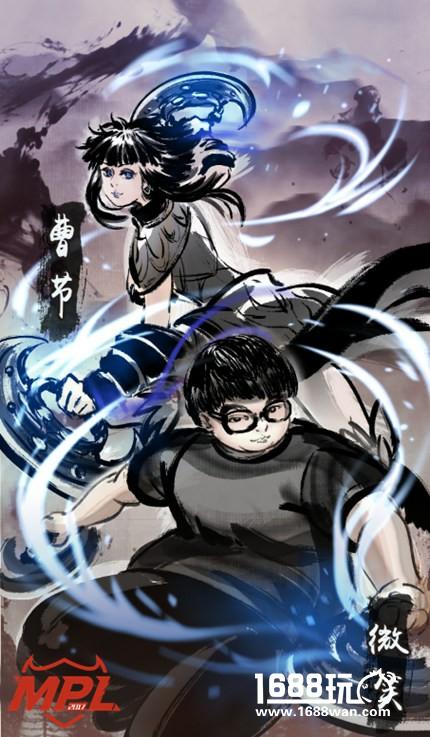 国风遇上二次元 《梦三国2》MPL选手漫画形象揭秘[多图]图片6