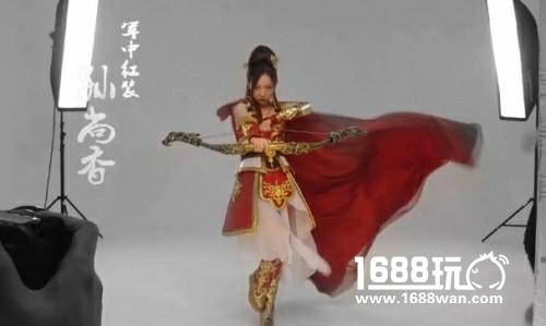 张靓颖代言《三国志2017》花絮曝光 自创Pose萌翻全场[视频][多图]图片3