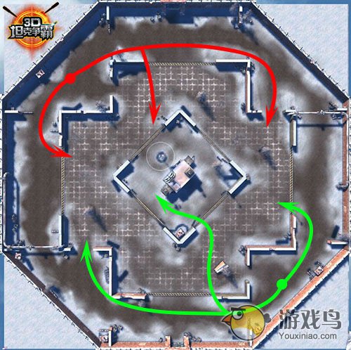 3D坦克争霸攻略 五大地图怎么安排伏击[多图]