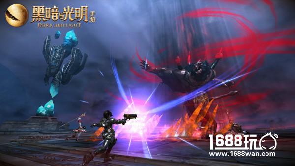 最强打击感！《黑暗与光明》手游魔幻战斗截图首曝[多图]图片1