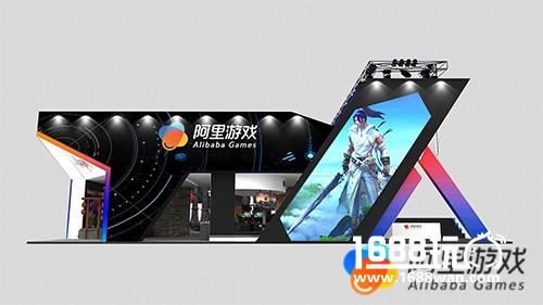 阿里游戏CJ展台曝光:极尽视觉享受的品玩圣地[多图]图片2