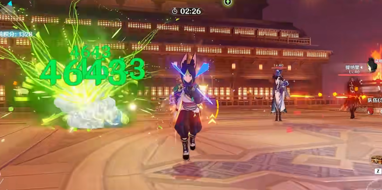 原神百人一揆无限的天狗党人攻略-3.1百人一揆第六天试用角色金牌图文攻略