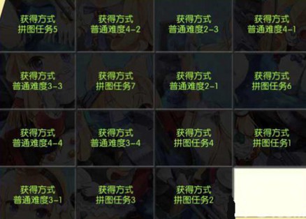 碧蓝航线拼图碎片掉落位置详解[图]图片1
