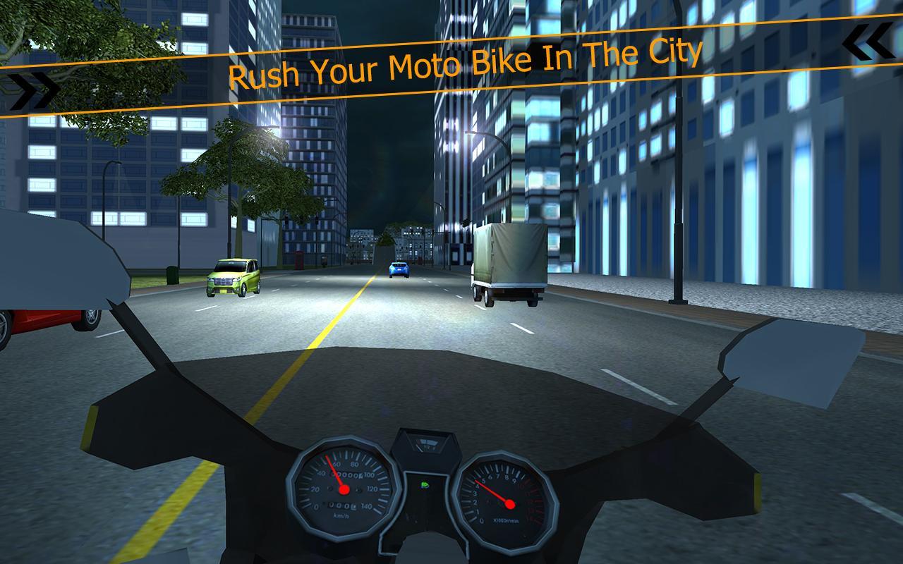 城市摩托驾驶模拟器游戏