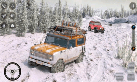 卡车雪地驾驶
