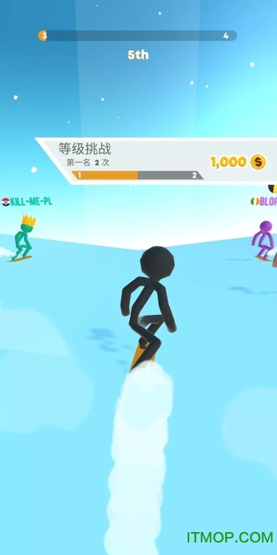 雪地火柴人无限金币版