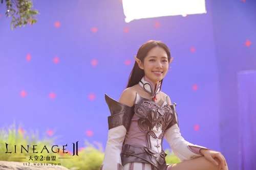 郭碧婷代言天堂2手游？微博回应：期待变身精灵