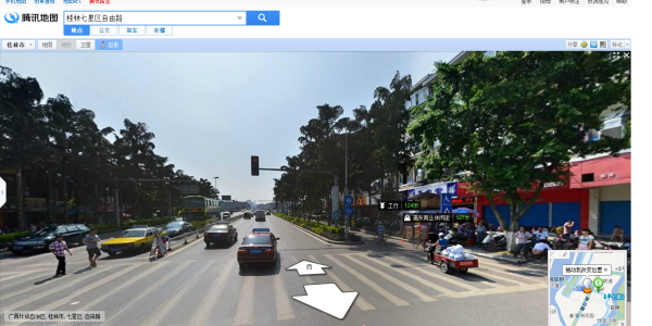 哪个地图软件可以看实时街景