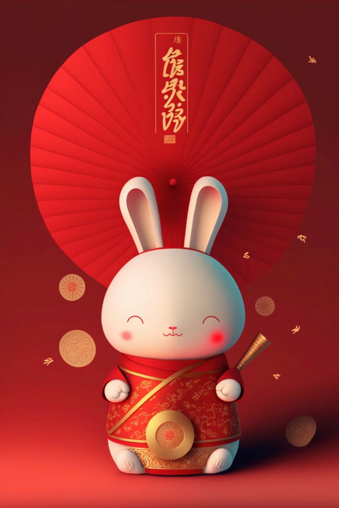 兔年手机壁纸大全 兔年壁纸2023 兔年壁纸精选