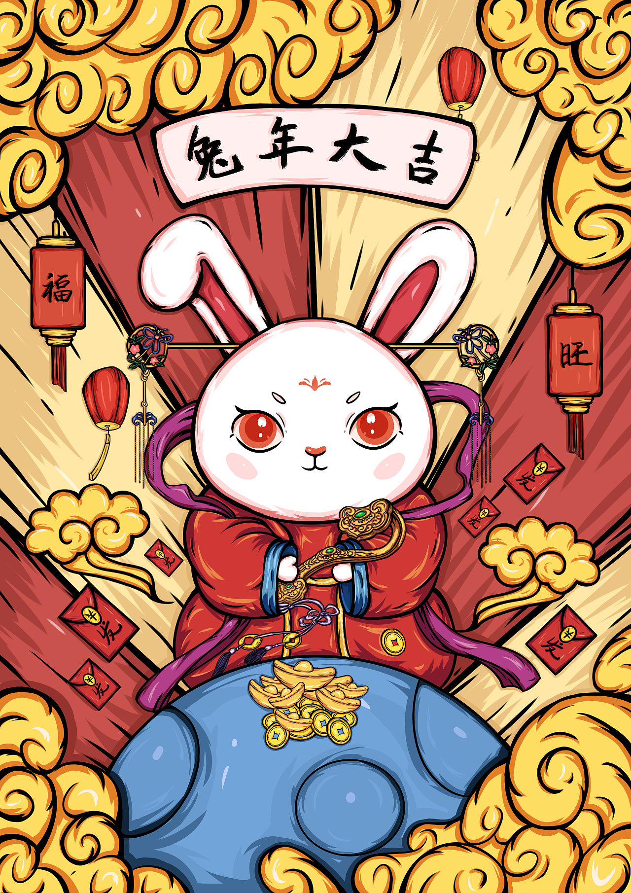 兔年手机壁纸大全 兔年壁纸2023 兔年壁纸精选