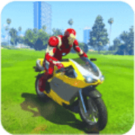 英雄驾驶摩托车手机版