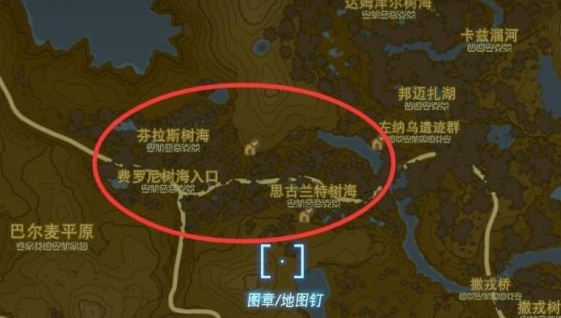 塞尔达传说王国之泪静静萤火虫哪里多