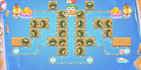 保卫萝卜4暖暖汤泉第三关