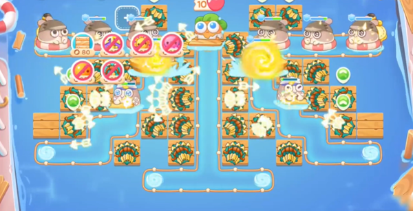保卫萝卜4暖暖汤泉第三关