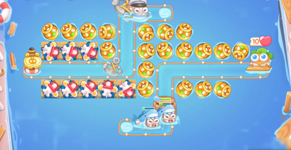 保卫萝卜4暖暖汤泉第五关攻略