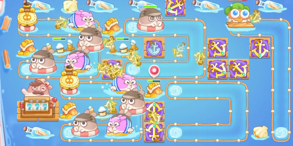 保卫萝卜4暖暖汤泉第8关攻略