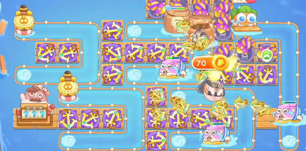 保卫萝卜4暖暖汤泉第8关攻略