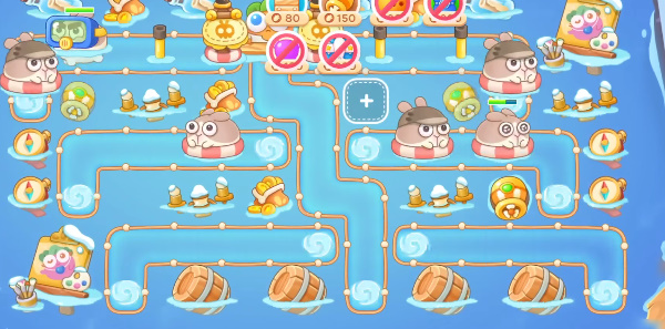 保卫萝卜4暖暖汤泉第9关攻略