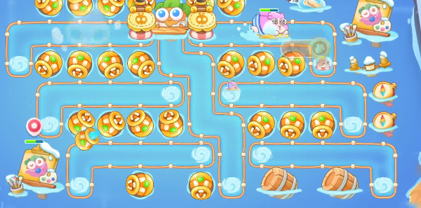 保卫萝卜4暖暖汤泉第9关攻略